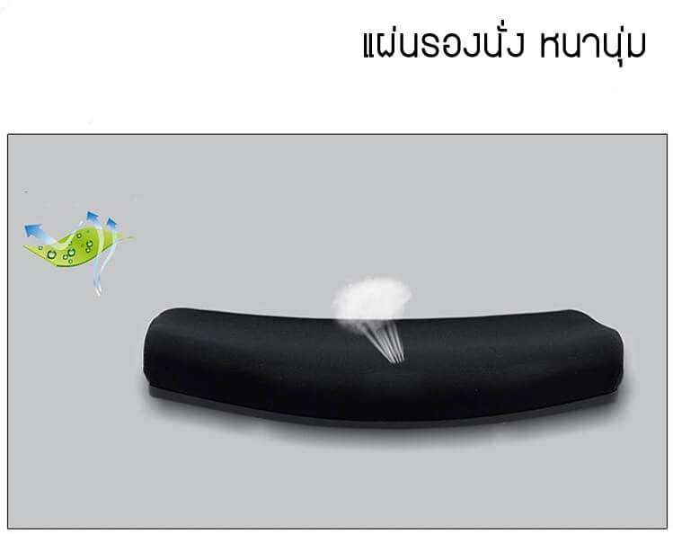 เก้าอี้สำนักงาน MEDILA รุ่น CH0003BK สีดำ_5